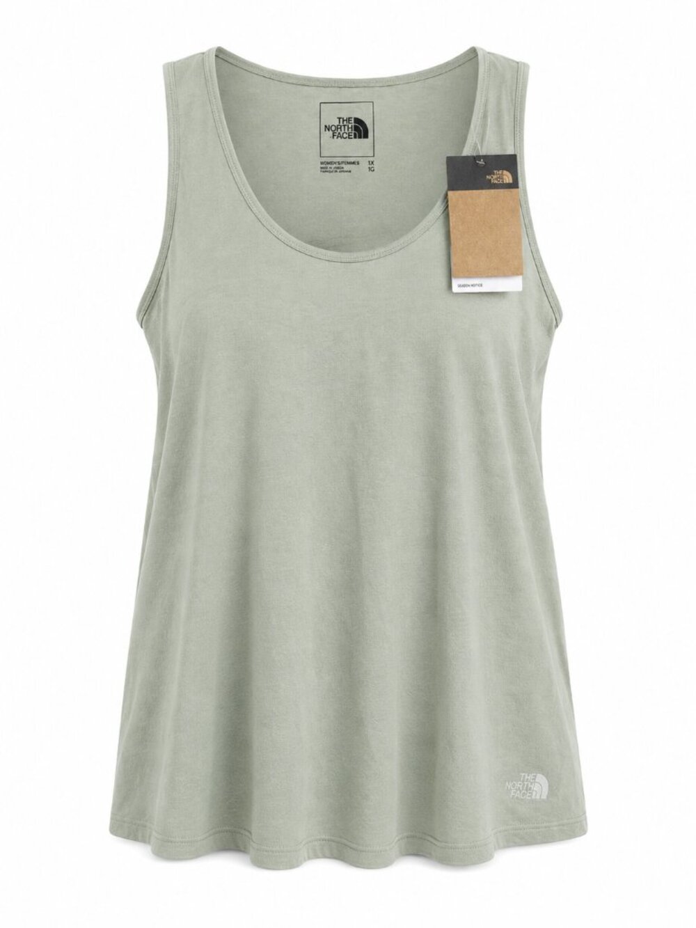Salomon Shortney Tee Orange L & The North Face TerrainPlus Tank Tea Green 1X NWT - Picture 6 of 9